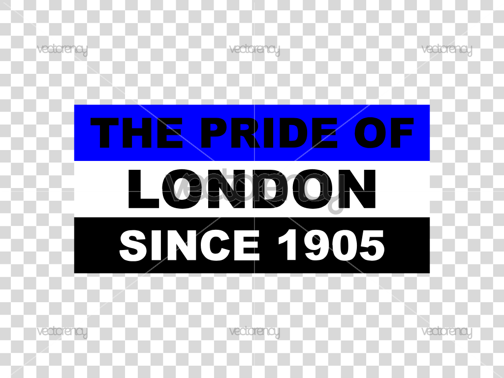 The Pride of London Since 1905 Clipart Image
