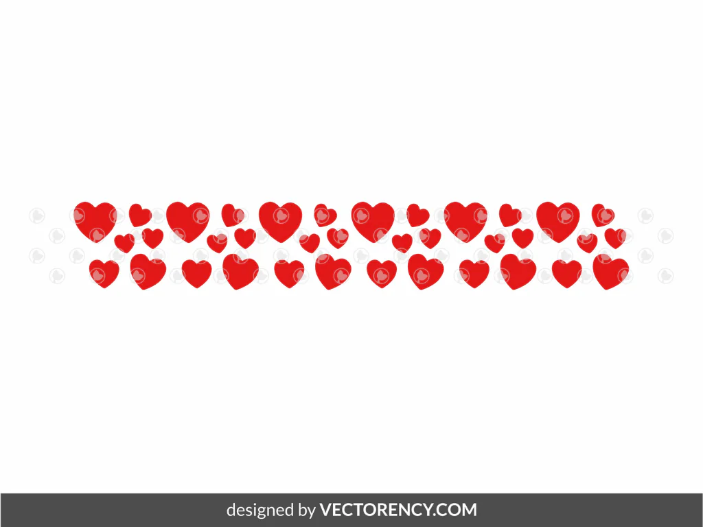 Heart Border Clipart