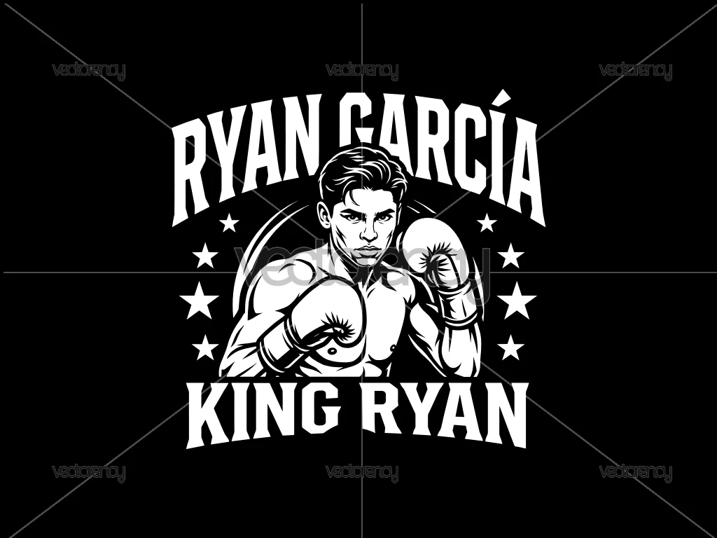 Ryan Garcia Boxing T-Shirt Design Download