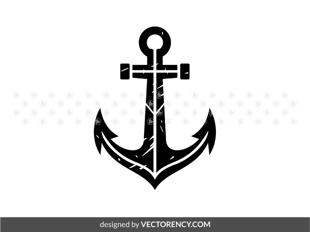 Rustic Anchor SVG