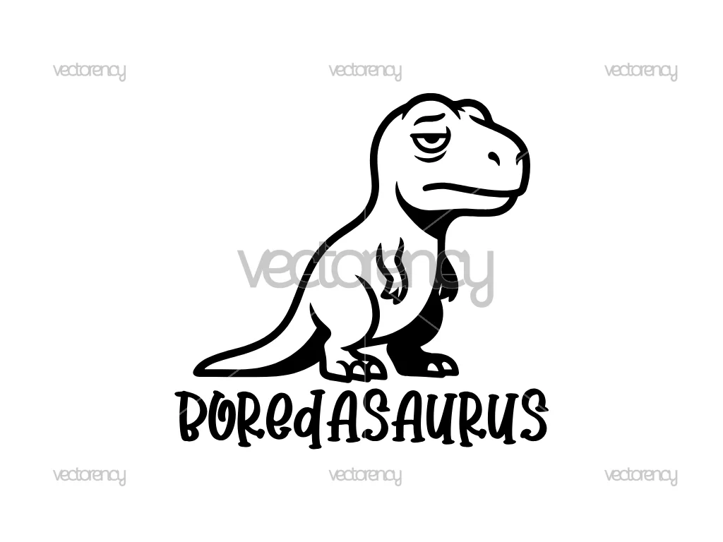 Boredasaurus SVG