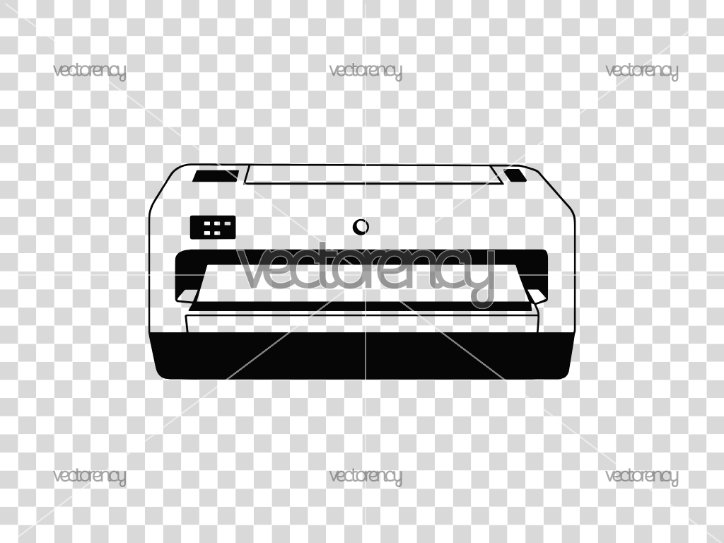 Printer SVG Cut File