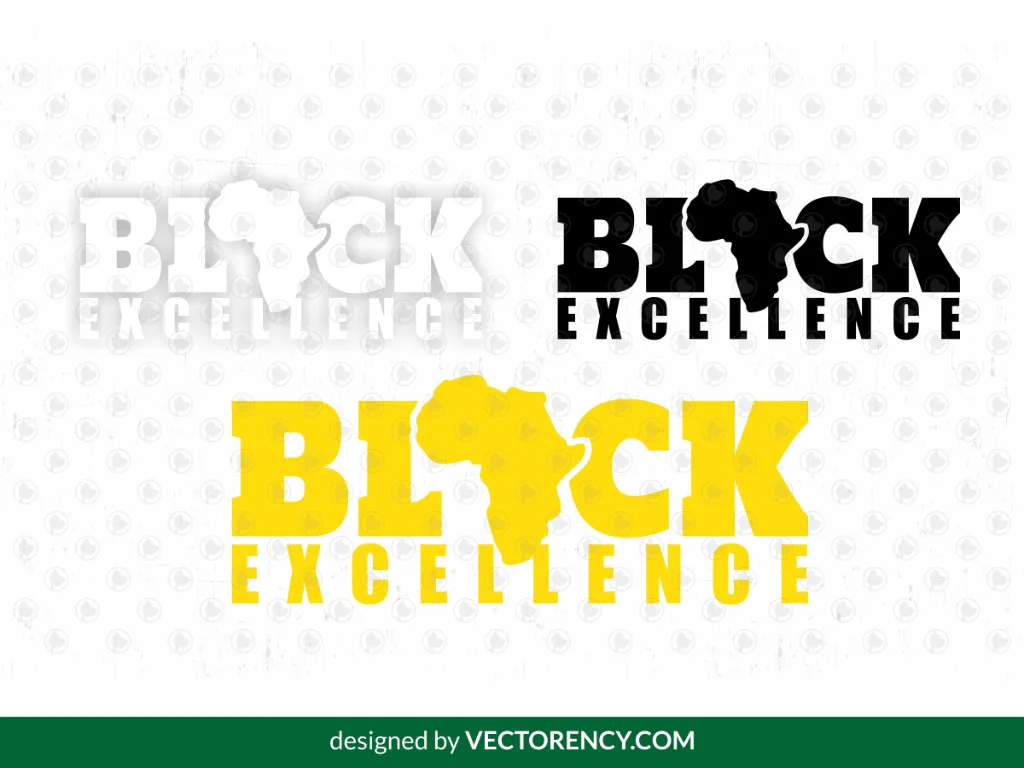 Black Excellence SVG, Melanin Cricut SVG, African PNG