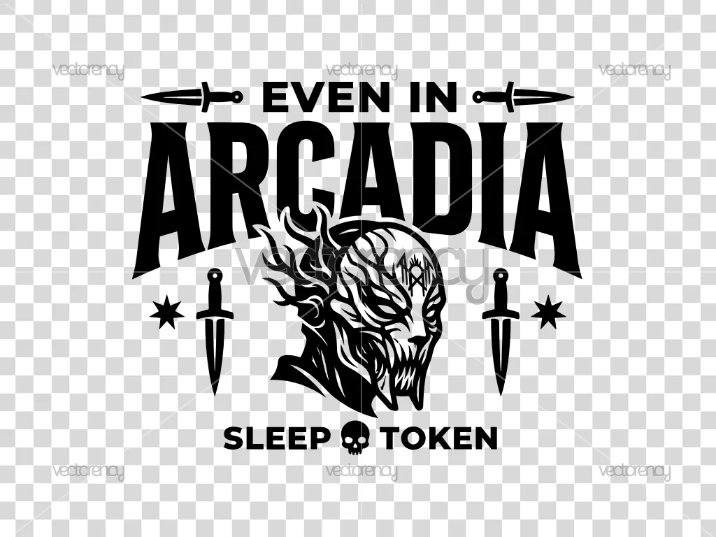 Sleep Token Band Art Vector PNG Transparent