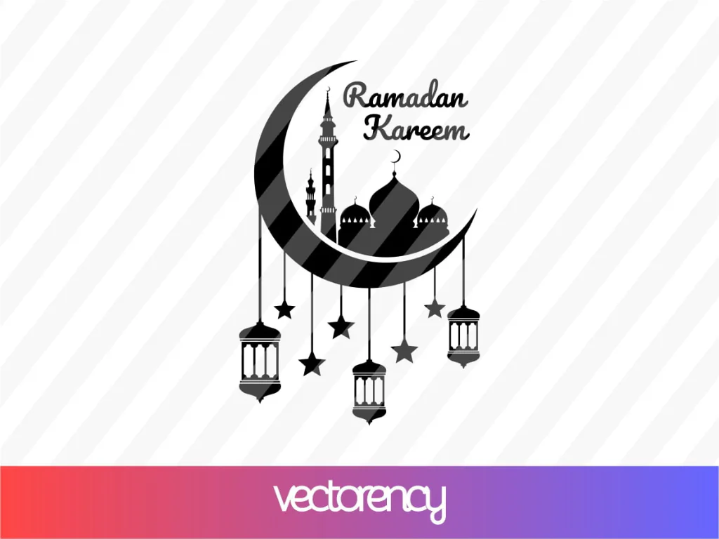 Ramadan Kareem SVG Cut File