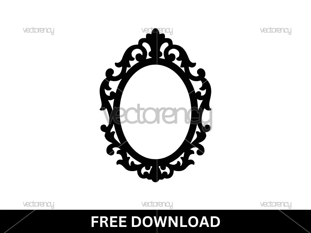 Classic Mirror SVG Free