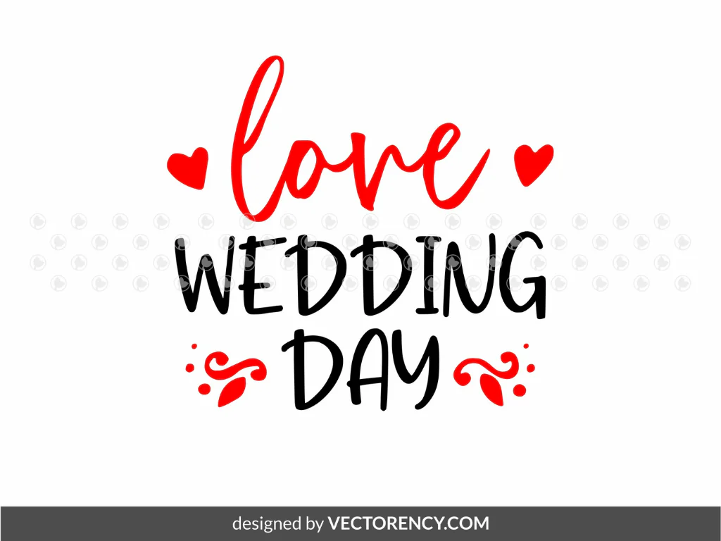 Love Wedding Day Sign Download