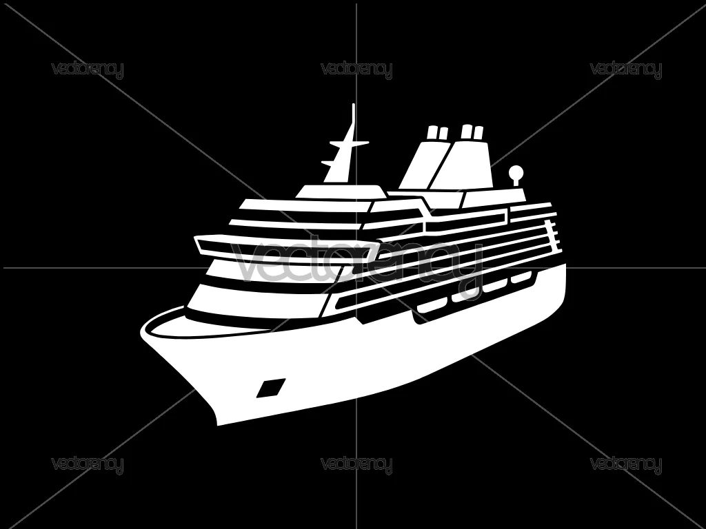 Cruise Ship SVG