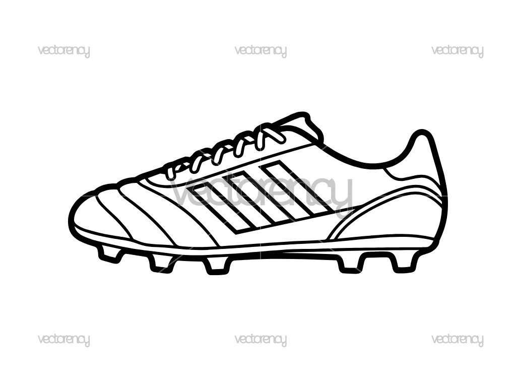 Soccer Shoes SVG
