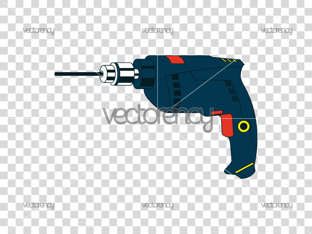 Drill Machine Clipart Vector SVG PNG