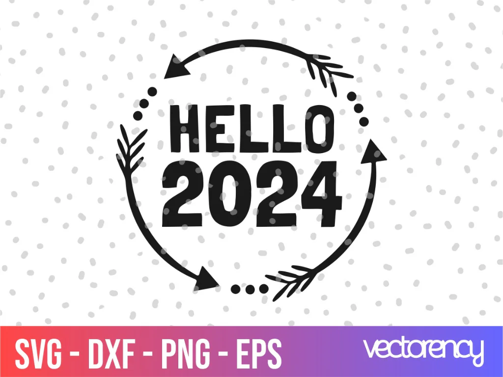 Hello 2024 SVG