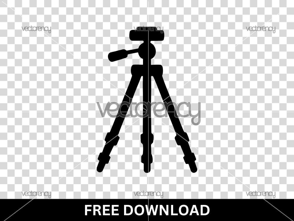 Tripod Camera SVG Free