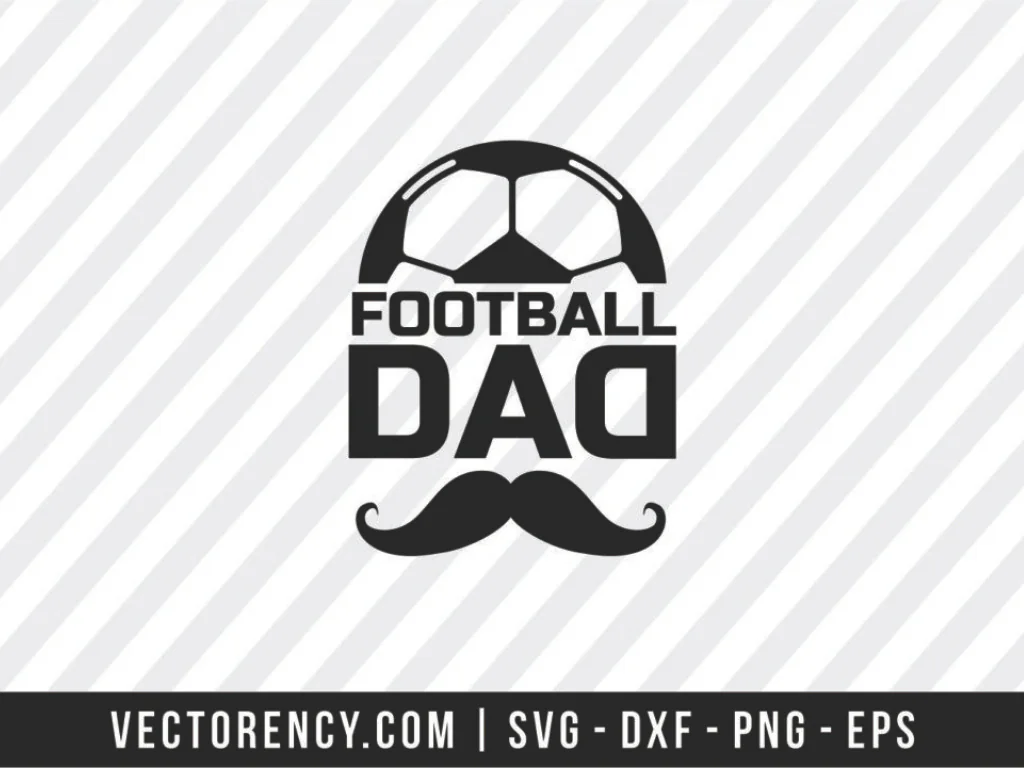 Football Dad SVG File