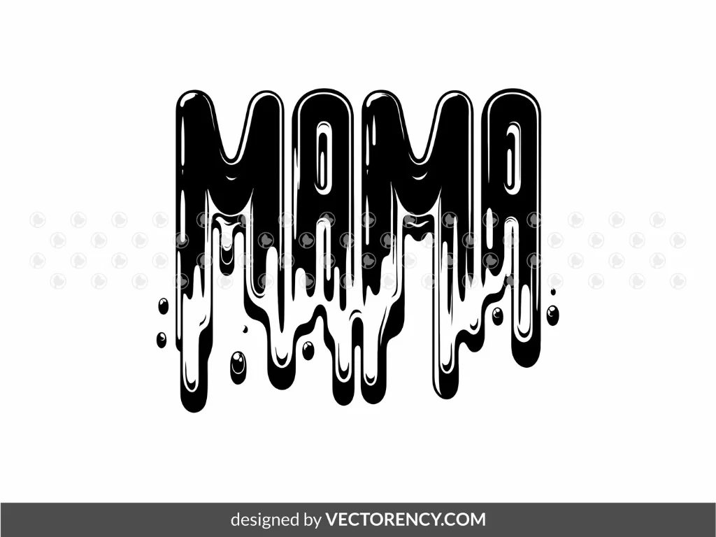 T-Shirt Design Mama SVG