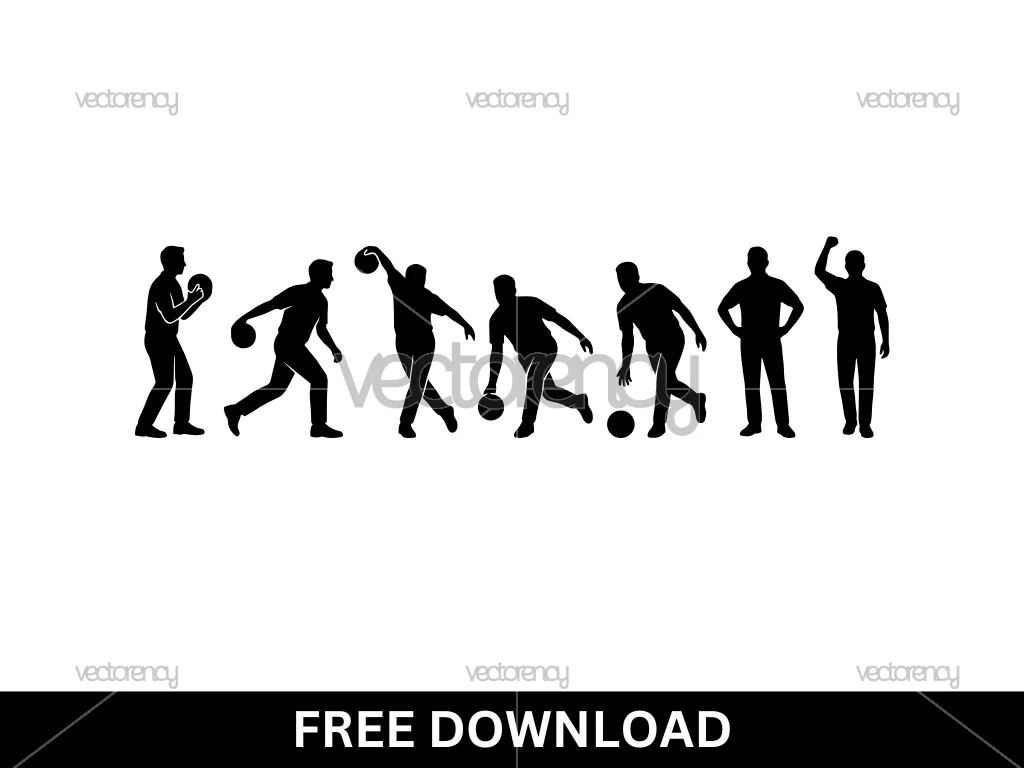 Bowling SVG Free for Commercial Use Clipart