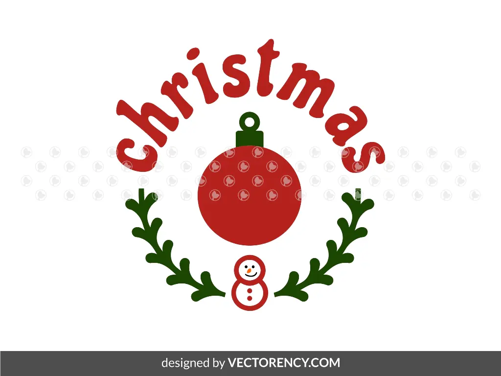 Christmas Logo Image SVG PNG