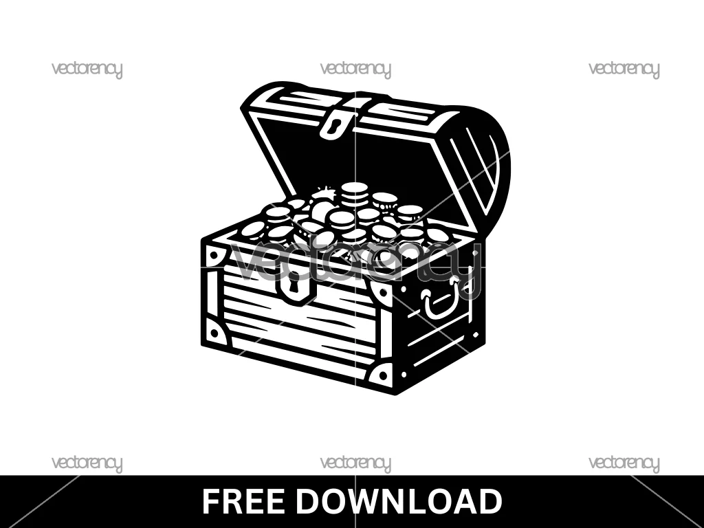 Treasure Chest SVG Free