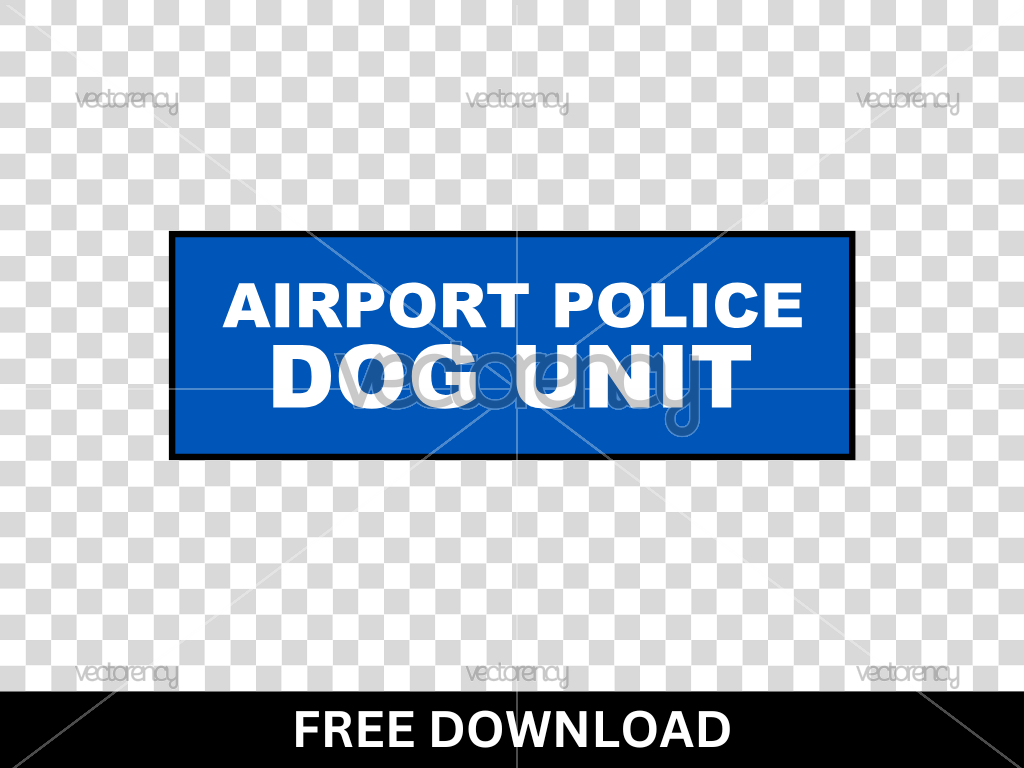 Free Airport Police Dog Unit PNG HD
