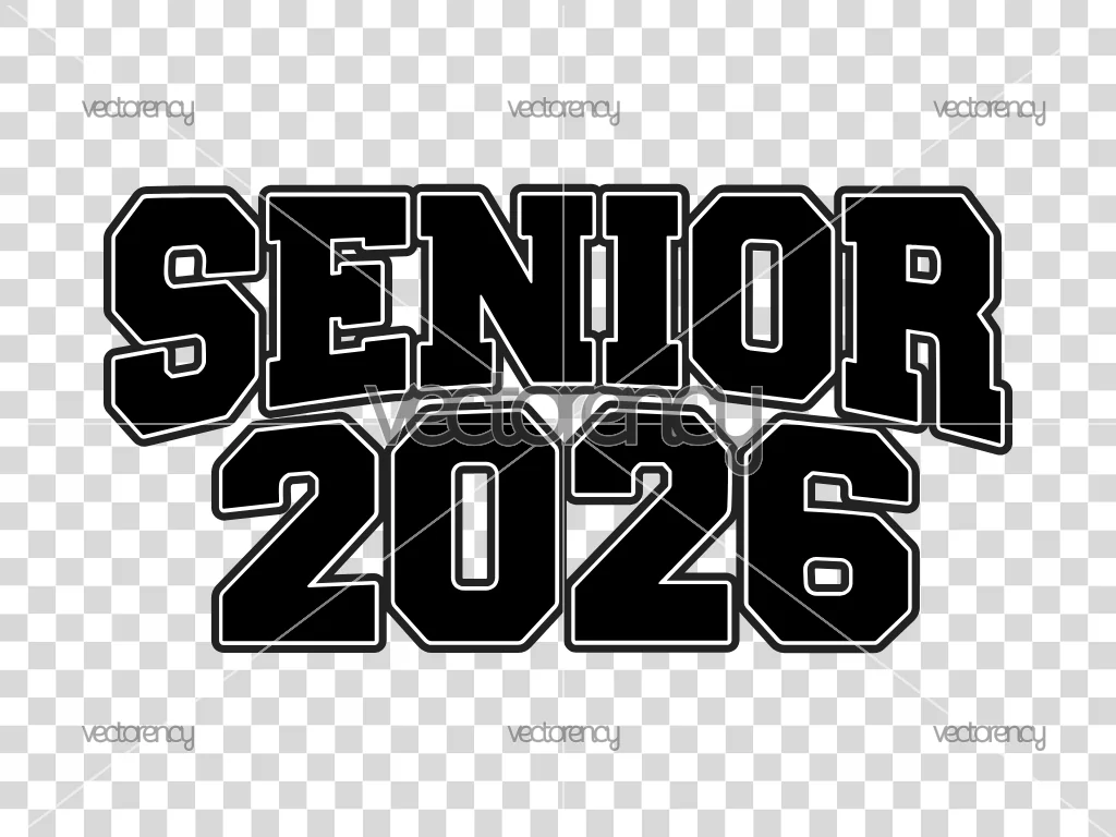 Senior 2026 SVG PNG EPS