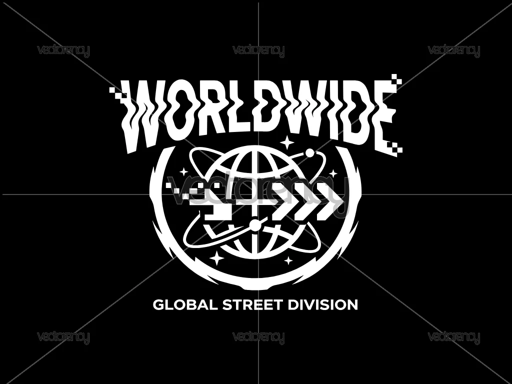 Futurisctic Streetwear Vector Design