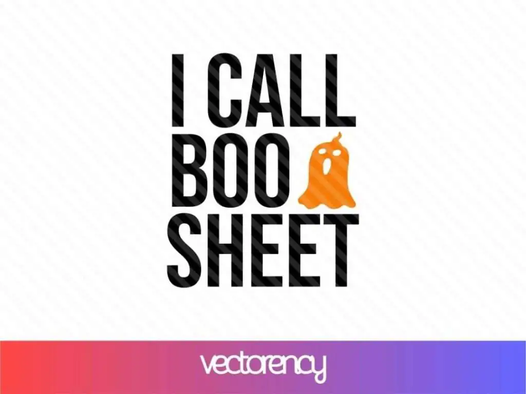 I Call Boo Sheet Free