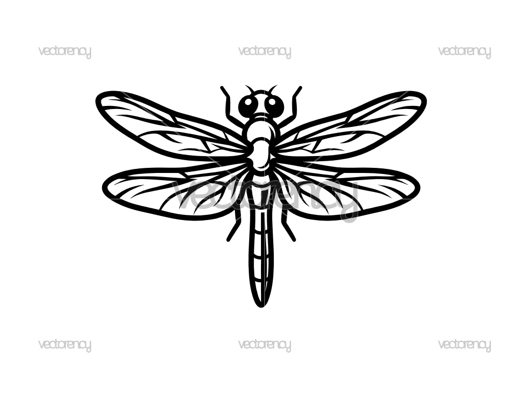 Dragonfly SVG PNG EPS DXF