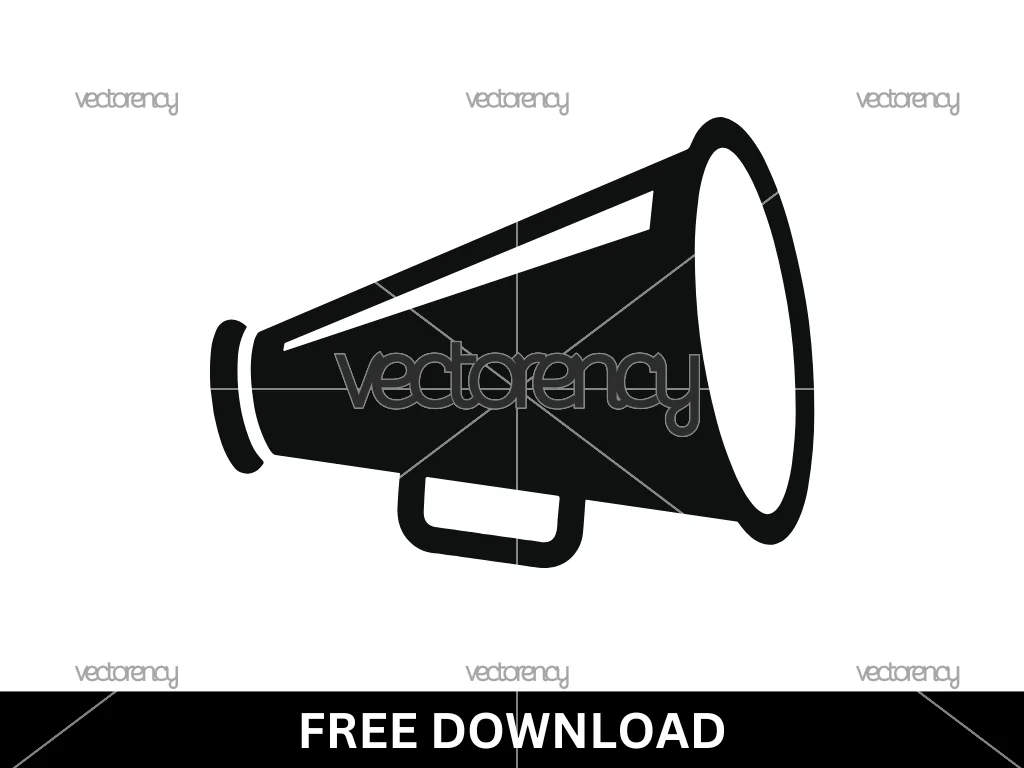 Cheer Megaphone SVG