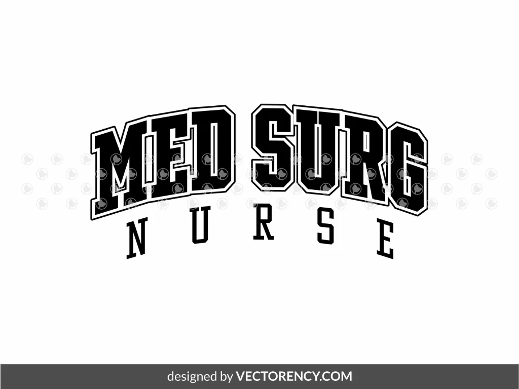 Med Surg Nurse SVG