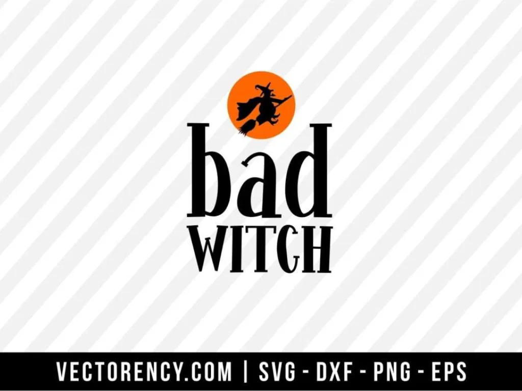 Bad Witch SVG Cut File