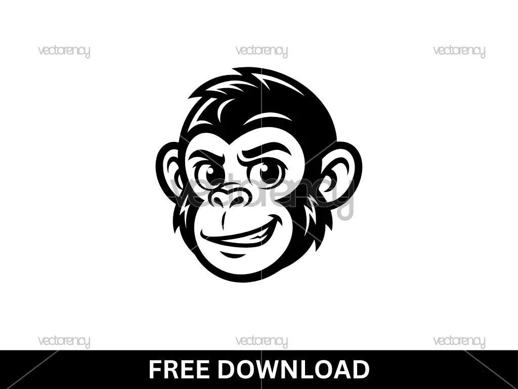 Monkey SVG Free