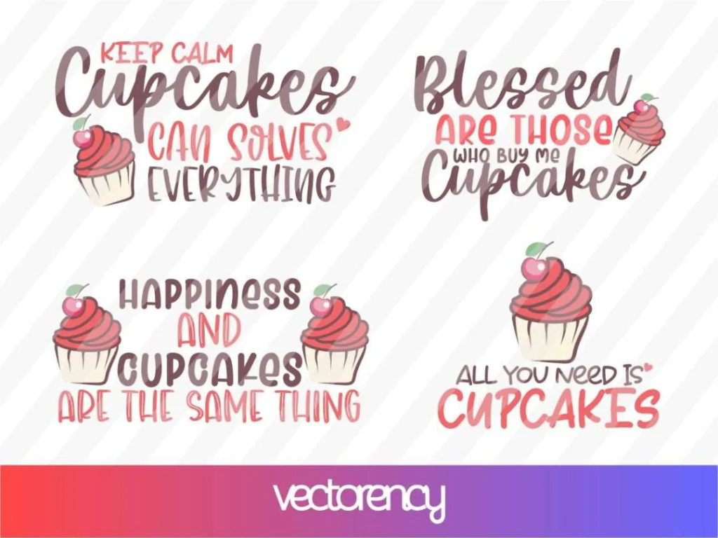 National Cupcake Day SVG