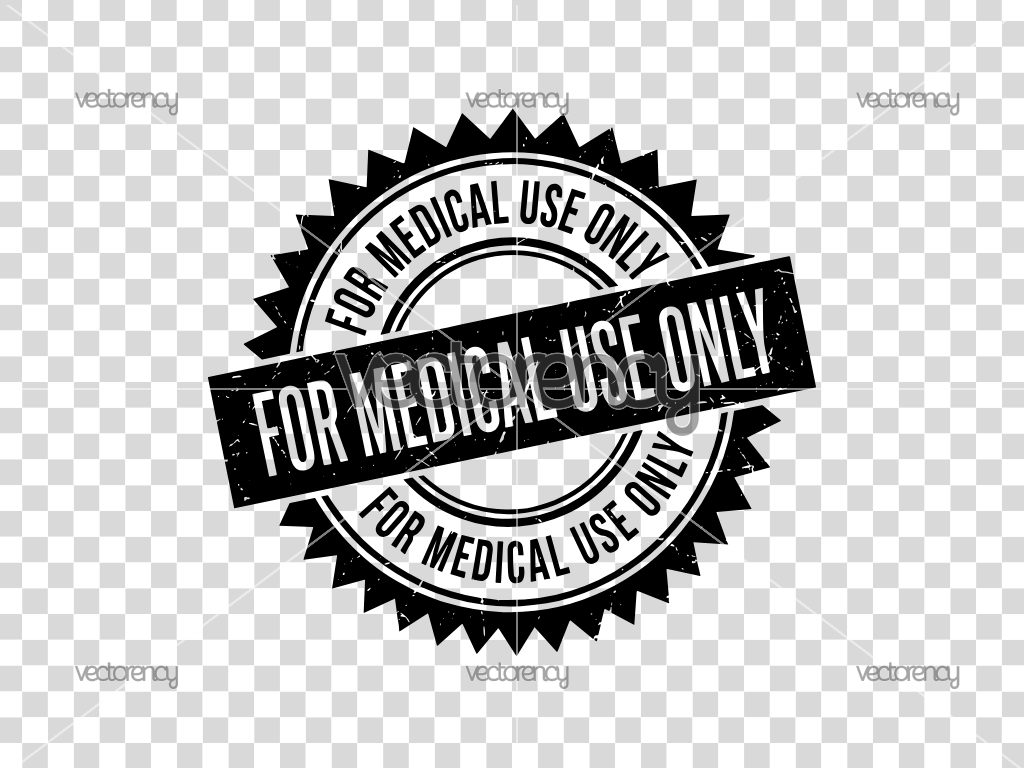 For Medical Use Only Stamp Vector PNG Image