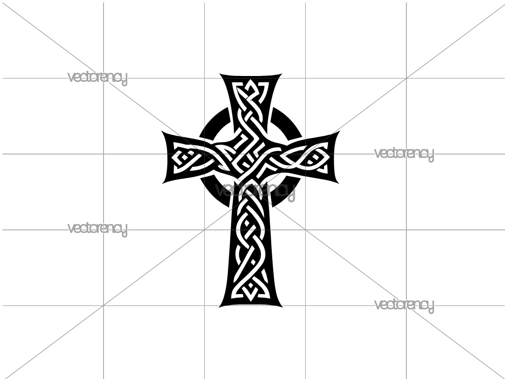 Tattoo Cross Celtic SVG