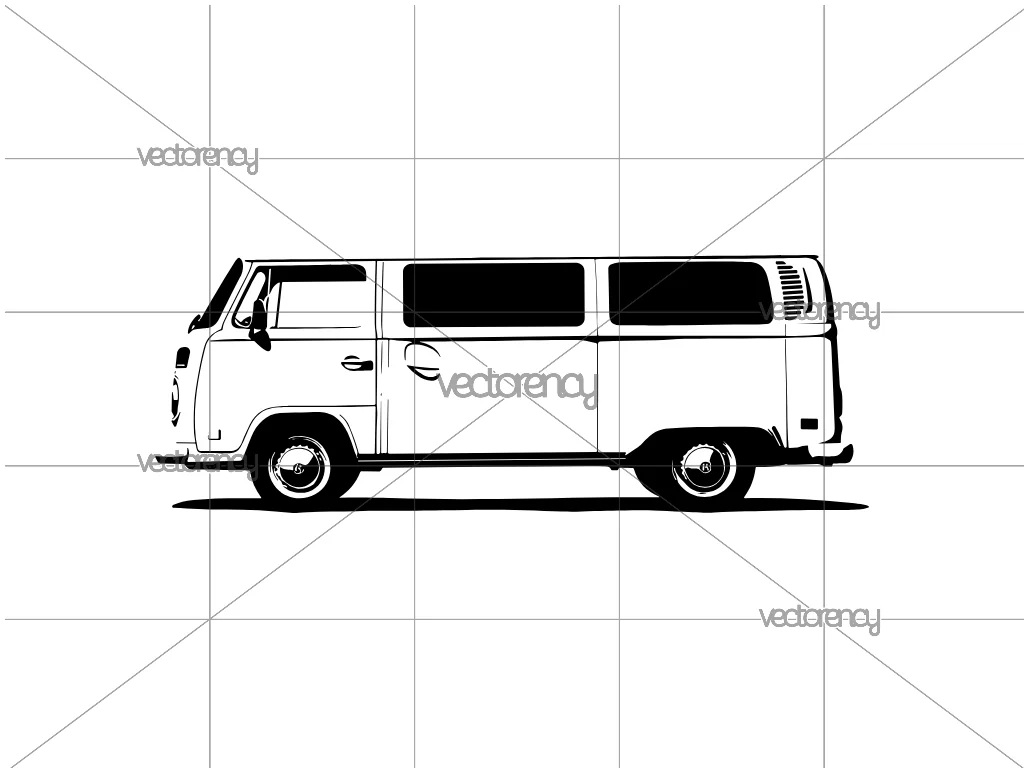 Campervan SVG Brush Free