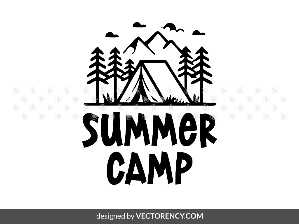 Summer Camp SVG Cricut Download File