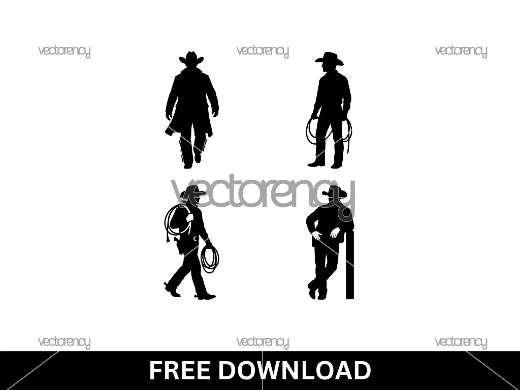 Cowboys Silhouette
