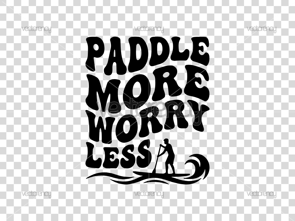 Paddleboard SVG PNG and Cut Files for Crafters