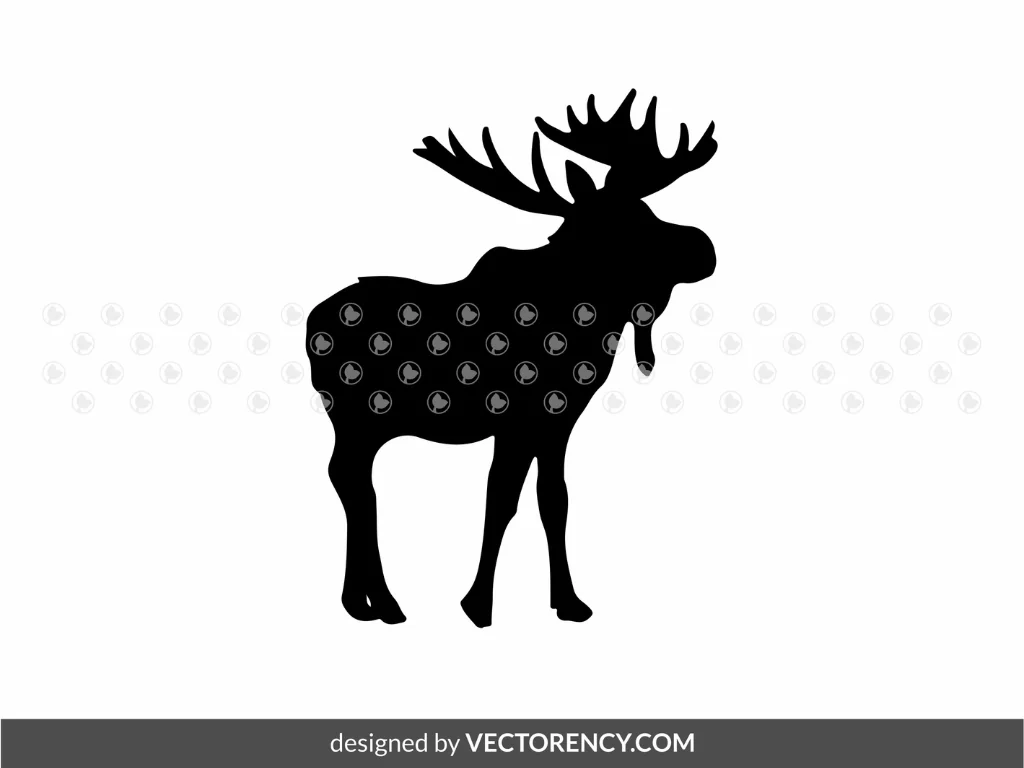 Moose Silhouette SVG