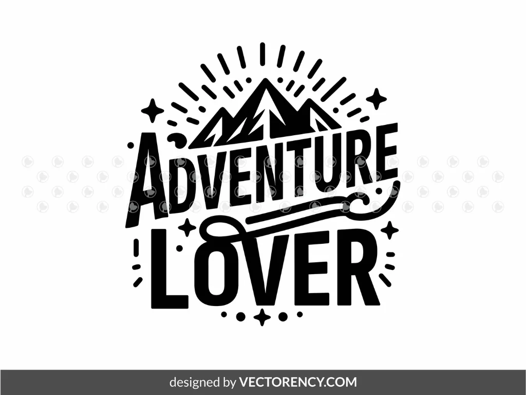 Adventure Lover SVG, PNG, T-shirt Design