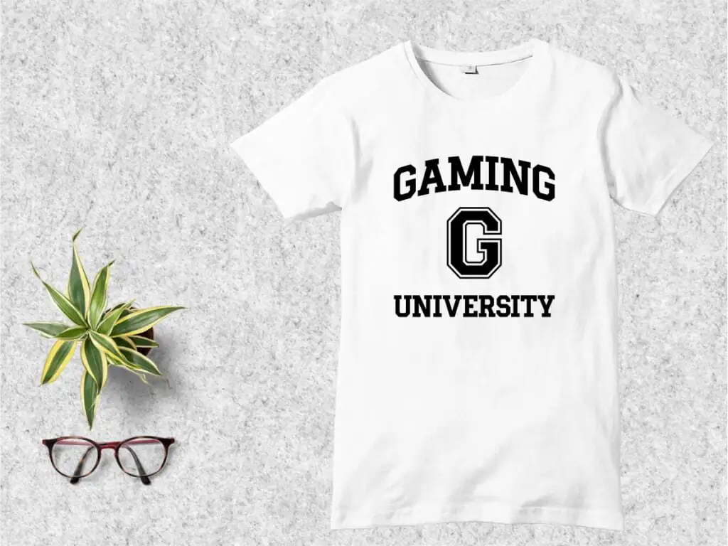 Gaming University SVG Cricut Cut File