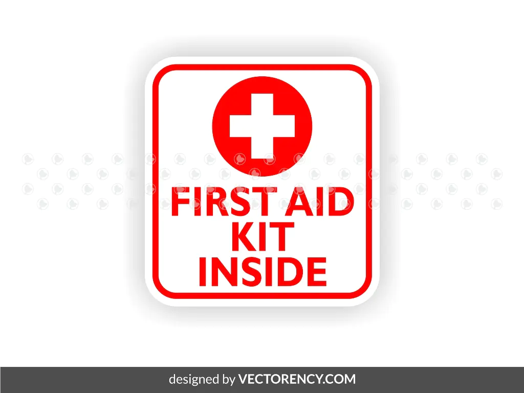 1st First Aid Kit Inside SVG Free Download