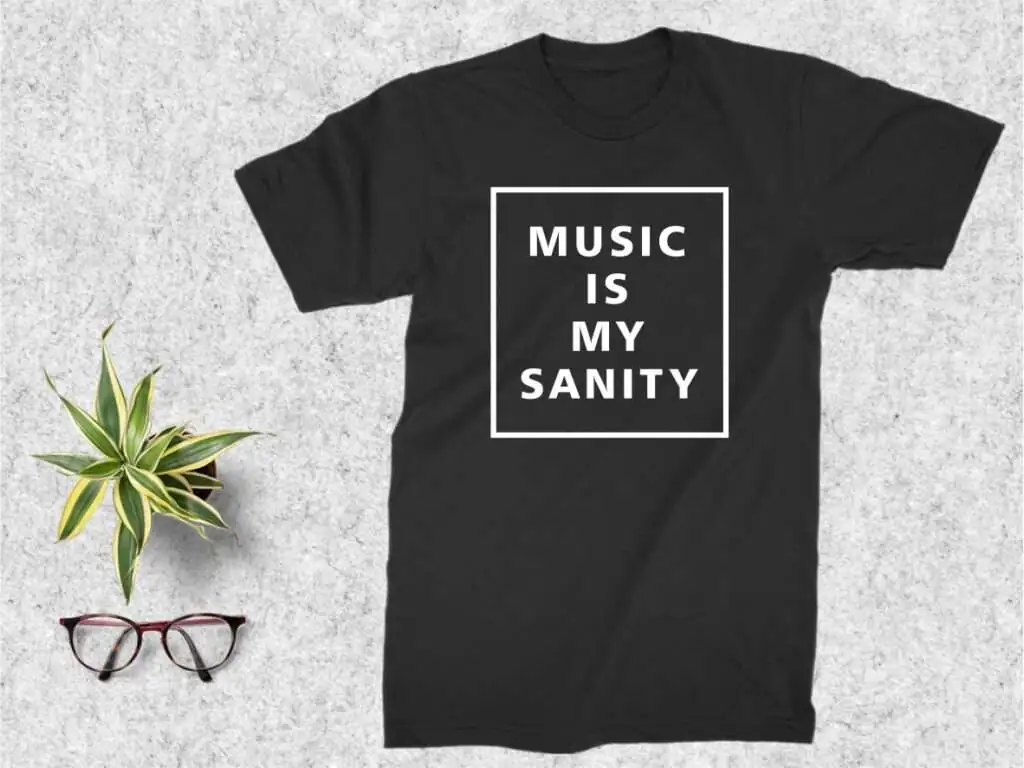 Music Is My Sanity SVG Free