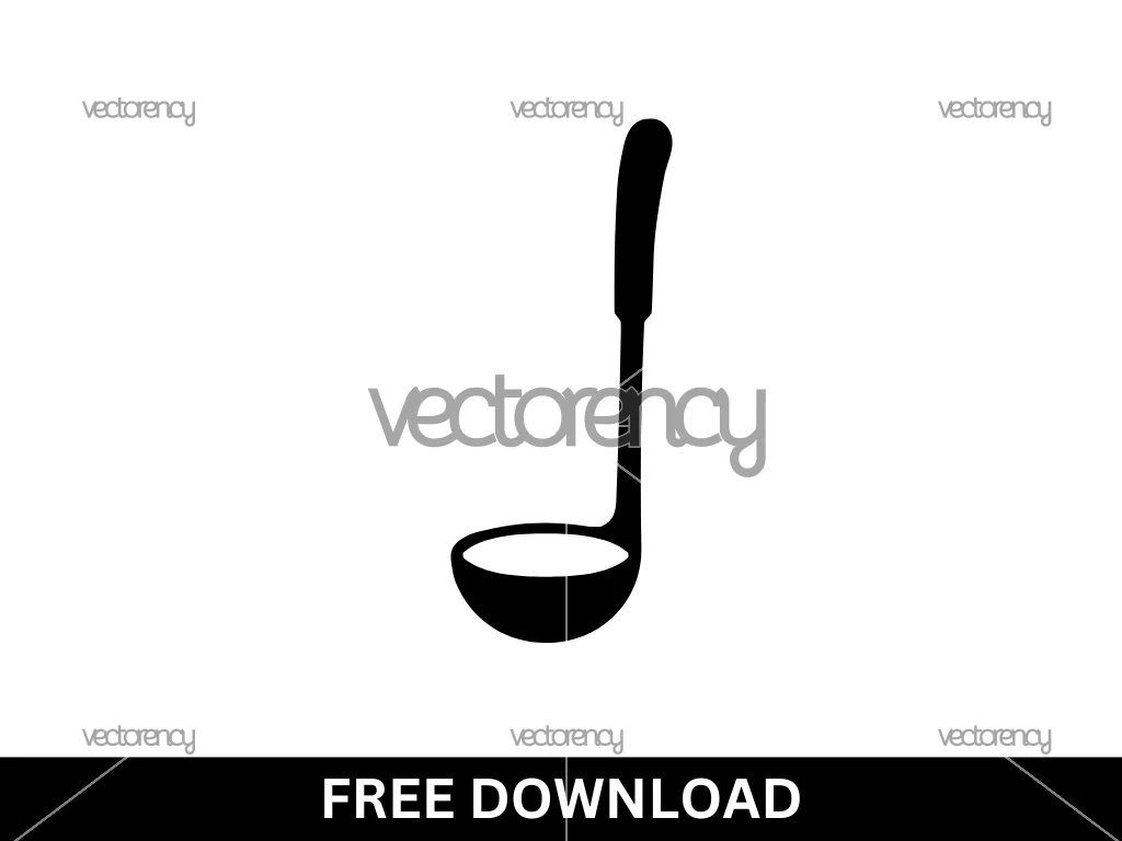 Kitchen Ladle SVG