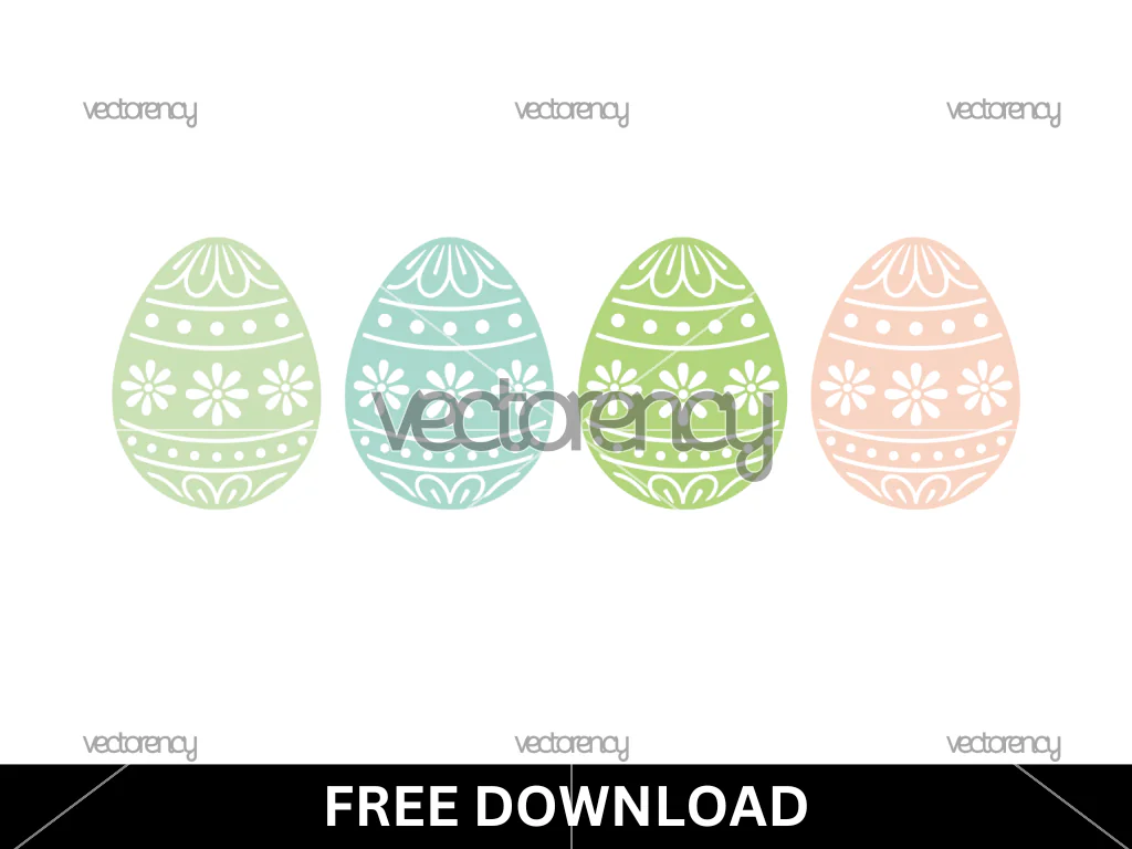 Easter Eggs PNG Free