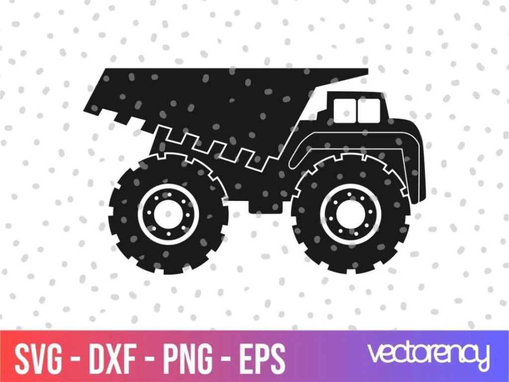 Dump Truck SVG Cut File