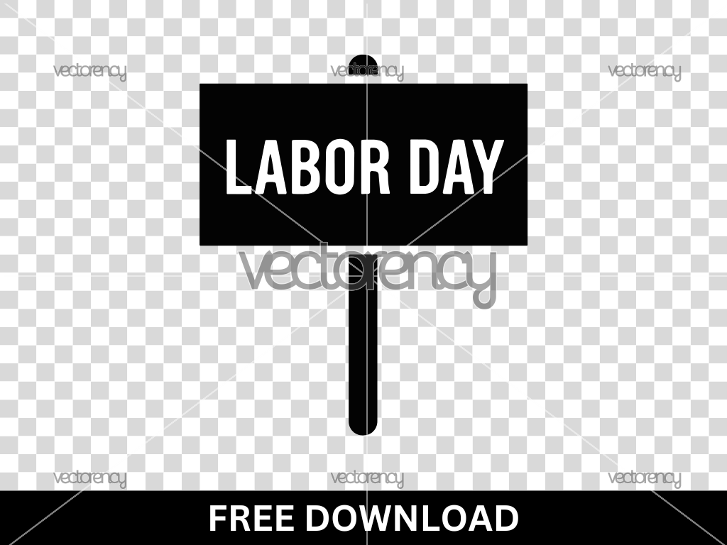 Labor Day Sign SVG Free