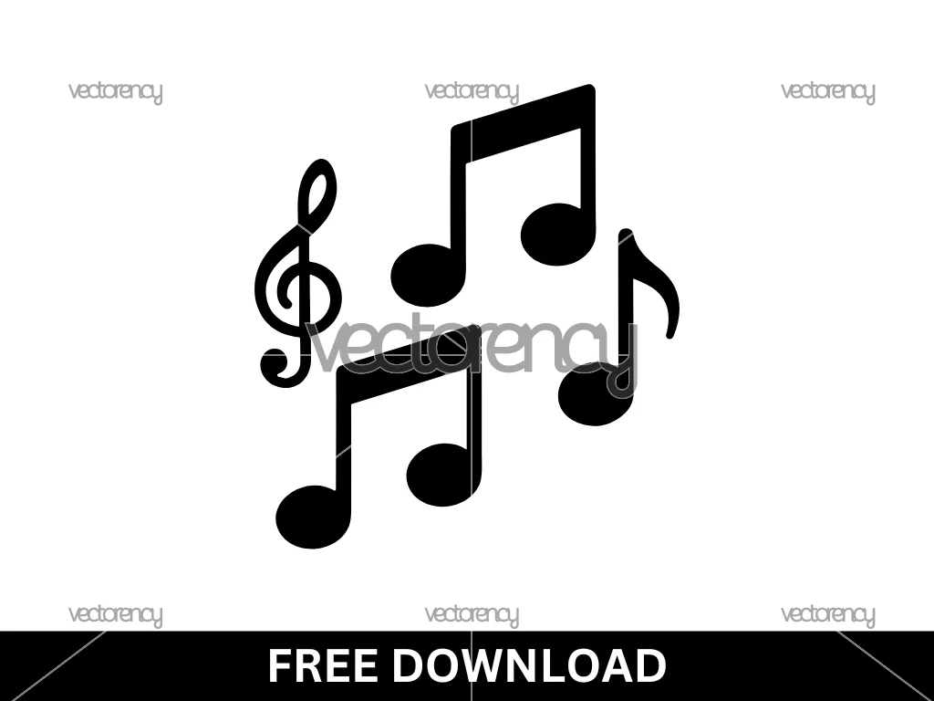 Music Notes SVG for Cricut Free