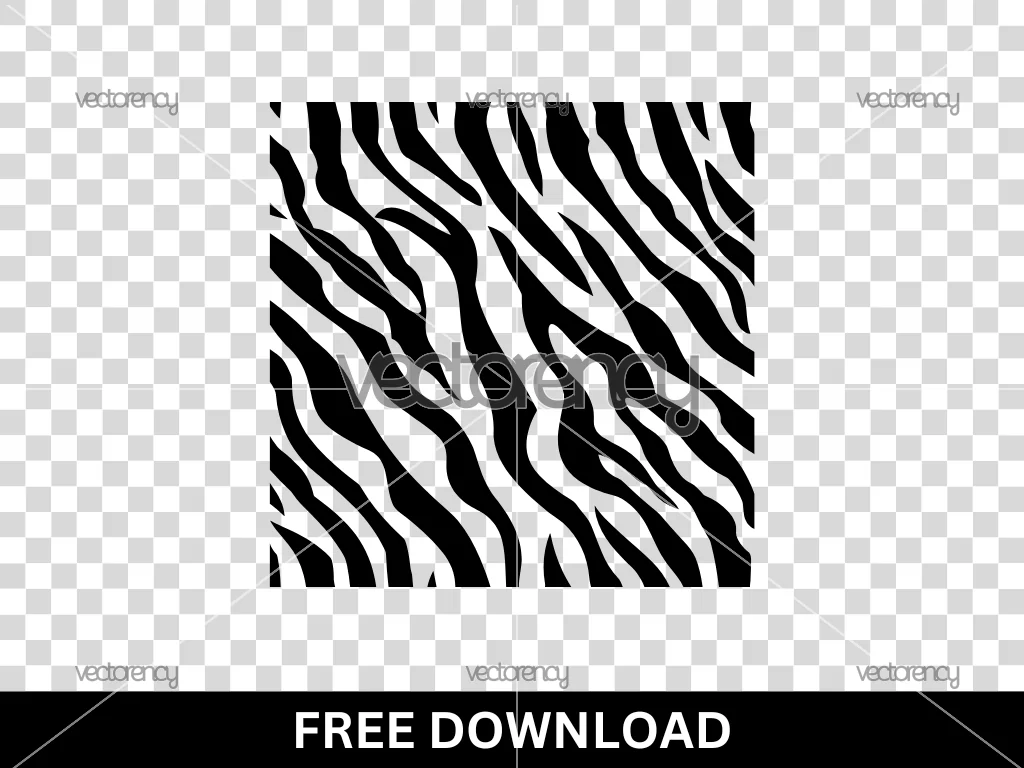 Zebra Print SVG Free