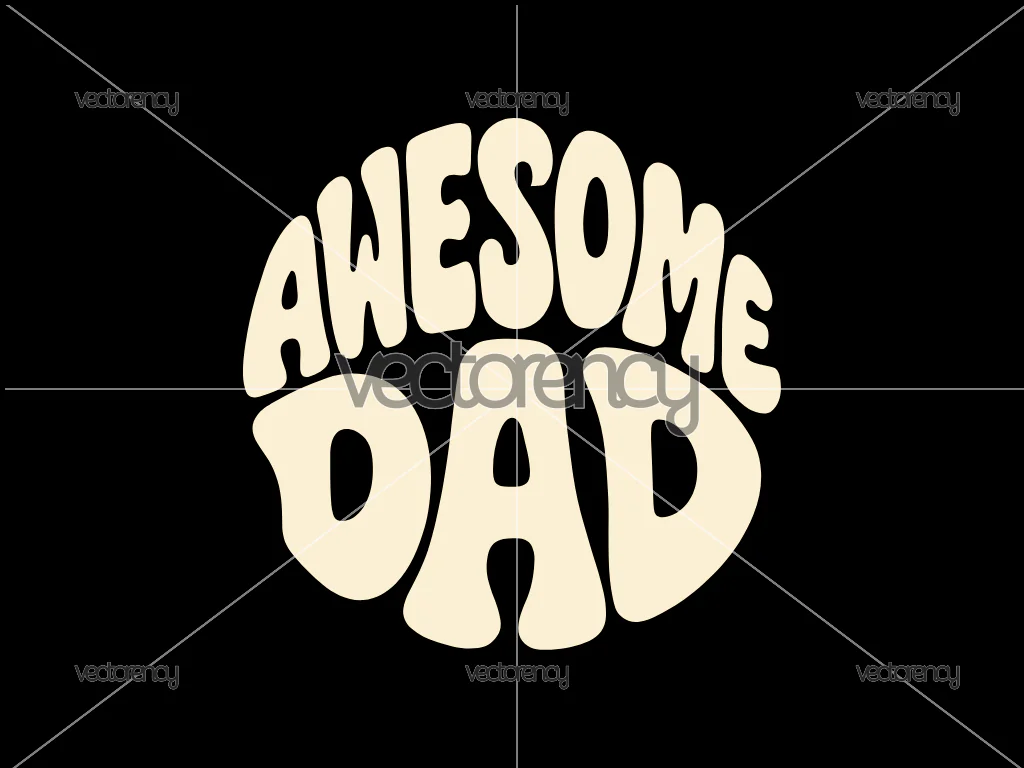 Awesome Dad SVG, Funny Father’s Day Shirt Design, Dad Life Quote Cut File for Cricut Silhouette
