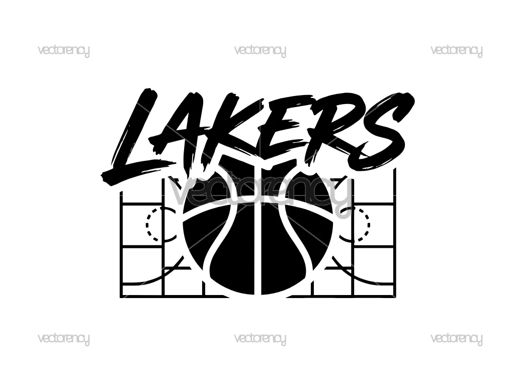 Lakers Basketball Sport Image Vector